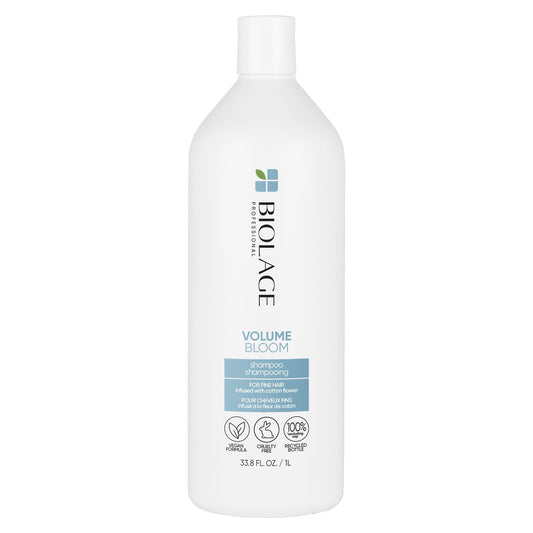 Biolage Volume Bloom Shampoo | Volumizing Shampoo | Lightweight Volume & Shine | For Fine Hair | Paraben & Silicone-Free | Vegan | Cruelty Free | Salon Shampoo